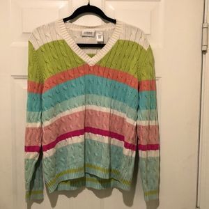 GUC LIZGOLF Ladies Multi color longsleeve sweater